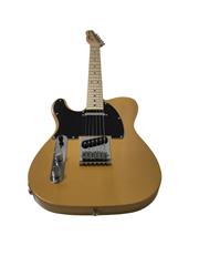 SQUIER AFFINITY SERIES TELECASTER LEFT-HANDED GUITAR BUTTERSCOTCH BLONDE EUC W/